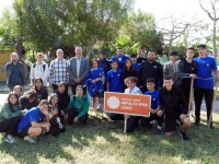 Geleceğin sporcuları zeytin fidanı dikti