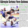 GÜREŞTE SIRTINIZ YERE GELMEZ 